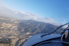 Over Haiti