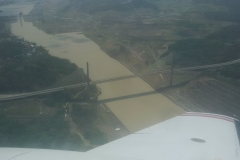 The KASI team recently completed the Panama Canal/Gatun Lake survey with C-GKSX, one of our Piper Navajo aircraft. The Navajo was an excellent platform for the survey and the full survey area of Gatun Lake was flown within a week of C-GKSX's arrival on-site. A contract extension was offered to our client and the KASI crew took it on and finished the job safely and efficiently.