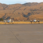 C-GKSX & C-GKSI sunbathing.